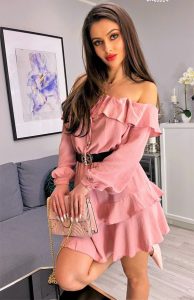 sukienka-hiszpanka-różowa-z-długim-rękawem-z-falbankami-butik-online